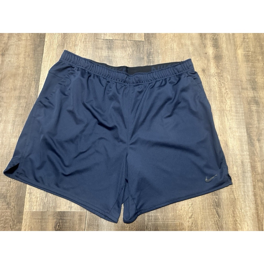Nike Men's Navy Blue Basketball Shorts XXL‎